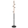 Schwarz pulverbeschichteter Kleiderständer aus Eisen 177 cm von , Hut- und Garderobenständer - Ref: Foro24-377085, Preis: 48,...
