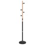 Schwarz pulverbeschichteter Kleiderständer aus Eisen 177 cm von , Hut- und Garderobenständer - Ref: Foro24-377085, Preis: 48,...