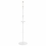 Iron coat rack with white powder coating 177 cm by , Hat and coat racks - Ref: Foro24-377093, Price: 49,48 €, Discount: %