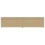 Caja de almacenaje de jardín ratán sintético beige mezcla 469L von , Aufbewahrungsboxen für den Außenbereich - Ref: Foro24-36...