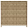 Caja de almacenaje de jardín ratán sintético beige mezcla 469L von , Aufbewahrungsboxen für den Außenbereich - Ref: Foro24-36...