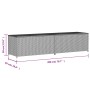 Caja de almacenaje de jardín ratán sintético beige mezcla 469L von , Aufbewahrungsboxen für den Außenbereich - Ref: Foro24-36...