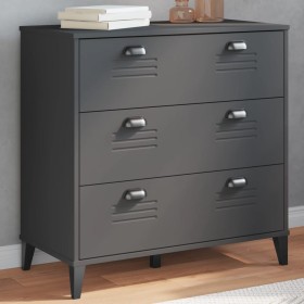Cajonera VIKEN madera de ingeniería gris antracita by , Lockers and storage cabinets - Ref: Foro24-374922, Price: 148,59 €, D...