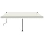 Toldo manual retráctil con LED color crema 450x350 cm von , Markisen - Ref: Foro24-3069842, Preis: 511,43 €, Rabatt: %