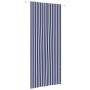 Balkonmarkise blau-weißer Oxford-Stoff 120x240 cm von , Sonnenschirme - Ref: Foro24-148590, Preis: 29,75 €, Rabatt: %