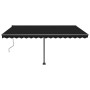 Toldo de pie automático gris antracita 450x350 cm de , Toldos - Ref: Foro24-3069849, Precio: 640,82 €, Descuento: %