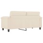 2-seater sofa made of beige microfiber fabric 140 cm by , Sofas - Ref: Foro24-359566, Price: 297,41 €, Discount: %