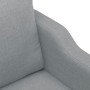 Set Sofas mit Kissen 3 Stück hellgrauer Stoff von , Sofas - Ref: Foro24-3201786, Preis: 633,59 €, Rabatt: %