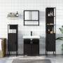 4-teiliges Sperrholz-Badmöbel-Set schwarz von , Badezimmermöbel - Ref: Foro24-3214705, Preis: 237,34 €, Rabatt: %