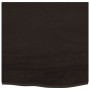Dark brown treated solid wood bathroom countertop 60x60x2 cm by , Countertops - Ref: Foro24-3156206, Price: 45,42 €, Discount: %