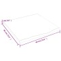 Arbeitsplatte aus dunkelbraunem, behandeltem Massivholz 60x60x2 cm von , Arbeitsplatten - Ref: Foro24-3156206, Preis: 45,42 €...