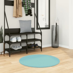 OVIEDO short pile rug green Ø 80 cm by , Rugs - Ref: Foro24-375587, Price: 24,36 €, Discount: %