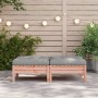 Gartenhocker mit Kissen 2 Stück Douglasienholz von , Modulare Sofas für den Außenbereich - Ref: Foro24-838171, Preis: 99,51 €...
