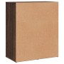 Aparador de madera de ingeniería marrón roble 60x31x70 cm de , Aparadores - Ref: Foro24-840484, Precio: 86,73 €