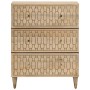 Armario auxiliar madera maciza de mango 60x33x75 cm de , Aparadores - Ref: Foro24-358251, Precio: 162,58 €, Descuento: %