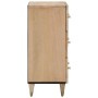 Armario auxiliar madera maciza de mango 60x33x75 cm de , Aparadores - Ref: Foro24-358251, Precio: 162,58 €, Descuento: %