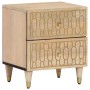 Nachttische 2 Stück massives Mangoholz 40x33x46 cm von , Nachttische - Ref: Foro24-358247, Preis: 136,79 €, Rabatt: %