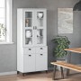 Aparador alto VIKEN madera maciza de pino blanco 80x40x190 cm de , Aparadores - Ref: Foro24-3207147, Precio: 339,10 €, Descue...