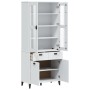 Aparador alto VIKEN madera maciza de pino blanco 80x40x190 cm de , Aparadores - Ref: Foro24-3207147, Precio: 339,10 €, Descue...