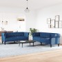 Juego de sofás 2 piezas tela azul by , Sofas - Ref: Foro24-3209206, Price: 659,78 €, Discount: %