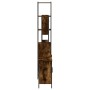 3 pcs bathroom furniture set smoked oak plywood by , Bathroom furniture - Ref: Foro24-3214682, Price: 192,18 €, Discount: %