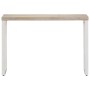 Mesa consola madera maciza de mango y hierro 110x35x76 cm von , Seitentische - Ref: Foro24-376707, Preis: 162,79 €, Rabatt: %