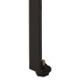 Solid mango wood and iron console table 110x35x76 cm by , Side tables - Ref: Foro24-374901, Price: 134,65 €, Discount: %
