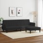 2-Sitzer-Schlafsofa mit schwarzem Samthocker von , Sofas - Ref: Foro24-3216253, Preis: 351,73 €, Rabatt: %