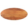 Oval solid acacia wood table top 110x40x2.5 cm by , Table tops - Ref: Foro24-370801, Price: 62,29 €, Discount: %