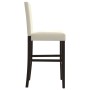 Hohe Hocker 2 Stk. aus massivem Gummiholz und Kunstleder von , Küchenhocker - Ref: Foro24-4006185, Preis: 126,25 €, Rabatt: %