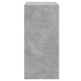 Grauer Schrank aus Holzwerkstoff 77x48x102 cm von , Kommoden-Organizer und Bar-Kleiderbügel - Ref: Foro24-840810, Preis: 89,6...