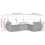 Set de sofás de jardín 4 pzas y cojines ratán sintético marrón von , Gartensets - Ref: Foro24-3221312, Preis: 313,37 €, Rabat...