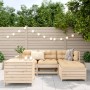 5-teilige Gartensofagarnitur aus massivem Kiefernholz von , Gartensets - Ref: Foro24-3250492, Preis: 326,28 €, Rabatt: %