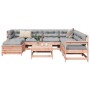 Set of garden sofas 8 pcs solid fir wood Douglas by , Garden sets - Ref: Foro24-3250574, Price: 463,70 €, Discount: %