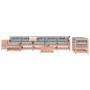 Juego de sofás de jardín 10 pzas madera maciza de abeto Douglas by , Garden sets - Ref: Foro24-3250670, Price: 612,37 €, Disc...