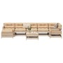 Juego de sofás de jardín 8 pzas madera maciza de pino von , Gartensets - Ref: Foro24-3250632, Preis: 467,89 €, Rabatt: %