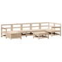 Juego de sofás de jardín 8 pzas madera maciza de pino von , Gartensets - Ref: Foro24-3250632, Preis: 467,89 €, Rabatt: %