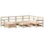 Set Gartensofas 8-teilig massives Kiefernholz von , Gartensets - Ref: Foro24-3250588, Preis: 450,75 €, Rabatt: %