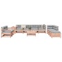 Set of garden sofas 11 pcs solid fir wood Douglas by , Garden sets - Ref: Foro24-3250630, Price: 712,02 €, Discount: %