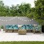 7 pcs garden furniture set and cushions impregnated pine wood by , Garden sets - Ref: Foro24-3250871, Price: 801,14 €, Discou...
