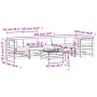 7 pcs garden furniture set and cushions impregnated pine wood by , Garden sets - Ref: Foro24-3250871, Price: 801,14 €, Discou...