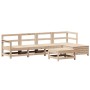 Set mit 6 Gartensofas aus massivem Kiefernholz von , Gartensets - Ref: Foro24-3250960, Preis: 309,68 €, Rabatt: %