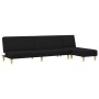Juego de sofás 2 piezas tela negro von , Sofas - Ref: Foro24-3216293, Preis: 354,06 €, Rabatt: %