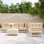 Set mit 6 Gartensofas aus massivem Kiefernholz von , Gartensets - Ref: Foro24-3250804, Preis: 333,49 €, Rabatt: %