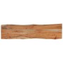 Rectangular acacia wood board with live edge 160x40x2.5 cm by , Table tops - Ref: Foro24-370616, Price: 111,05 €, Discount: %