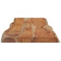 Rectangular acacia wood board with live edge 120x40x2.5 cm by , Table tops - Ref: Foro24-370614, Price: 81,84 €, Discount: %