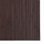 Dark brown bamboo rectangular rug 80x400 cm by , Rugs - Ref: Foro24-376791, Price: 38,22 €, Discount: %