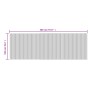 Dark brown bamboo rectangular rug 100x300 cm by , Rugs - Ref: Foro24-376815, Price: 39,85 €, Discount: %