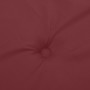 Stuhlkissen mit hoher Rückenlehne 2 Stück roter Stoff rot melange von , Kissen für Stühle und Sofas - Ref: Foro24-4002439, Pr...