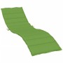 Cojín para tumbona tela verde melange 200x60x4 cm de , Cojines para sillas y sofás - Ref: Foro24-4002514, Precio: 43,45 €, De...